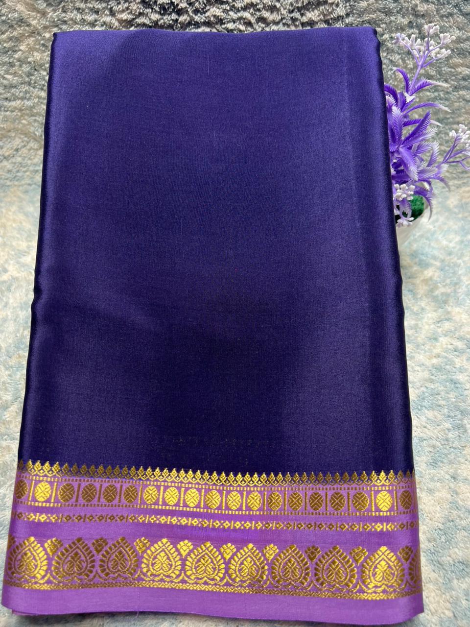Pure Mysore Silk Saree.