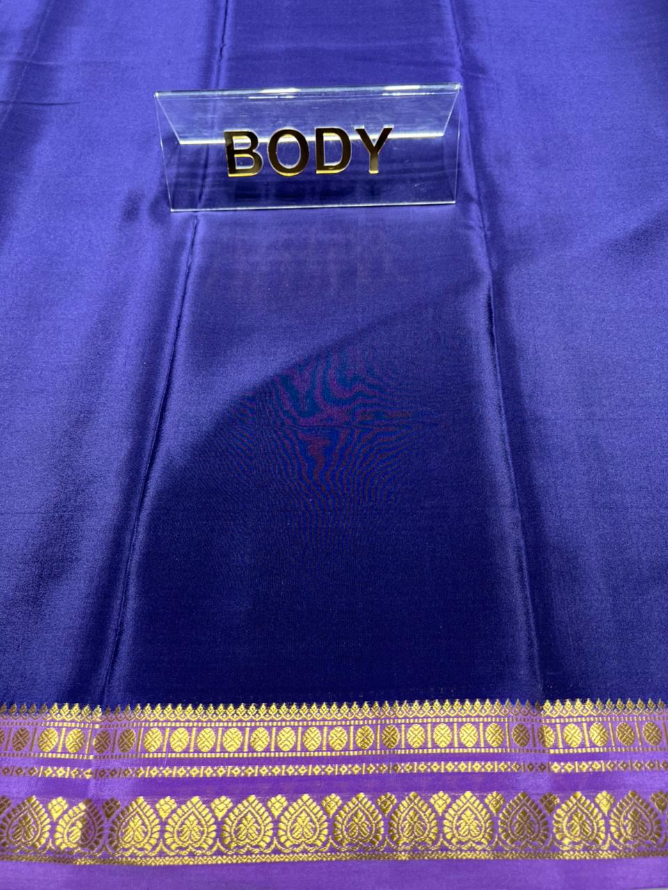 Pure Mysore Silk Saree.