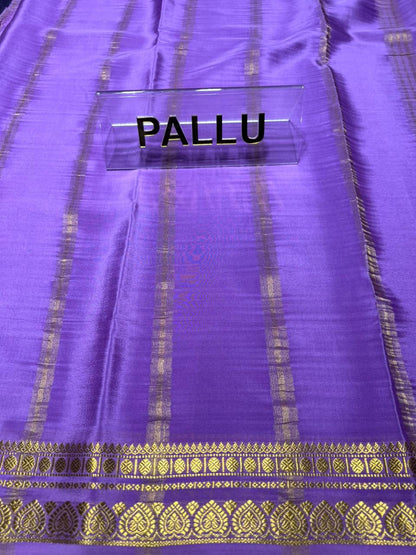 Pure Mysore Silk Saree.