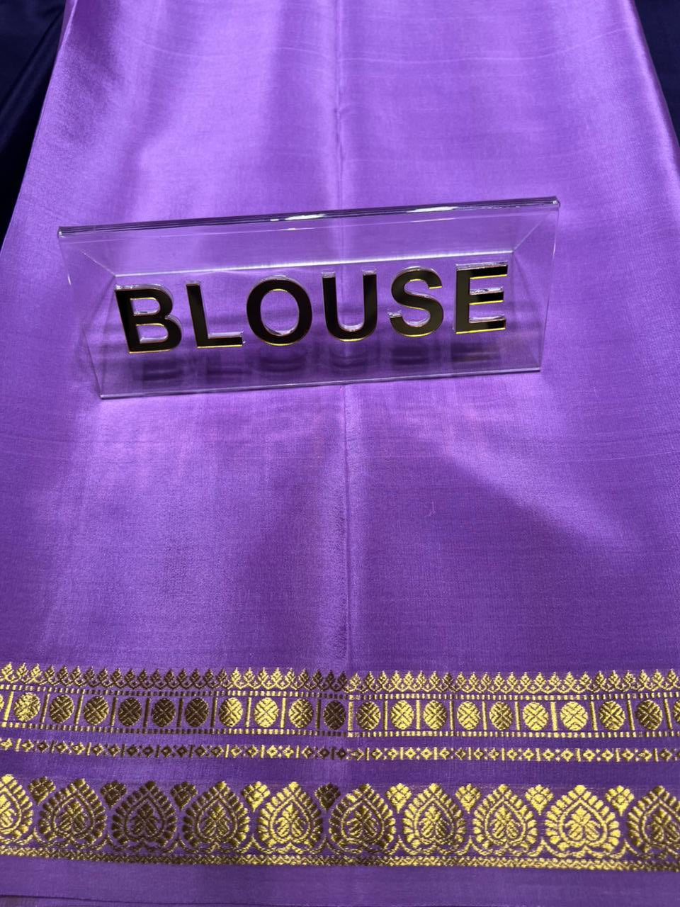 Pure Mysore Silk Saree.