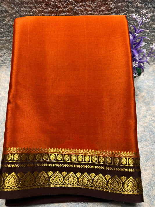 Pure Mysore Silk Saree.
