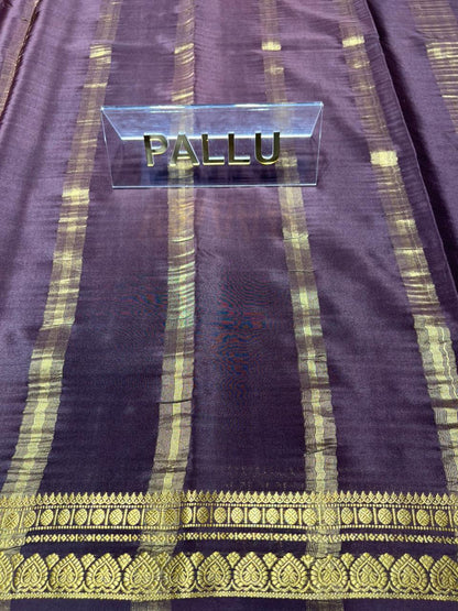 Pure Mysore Silk Saree.