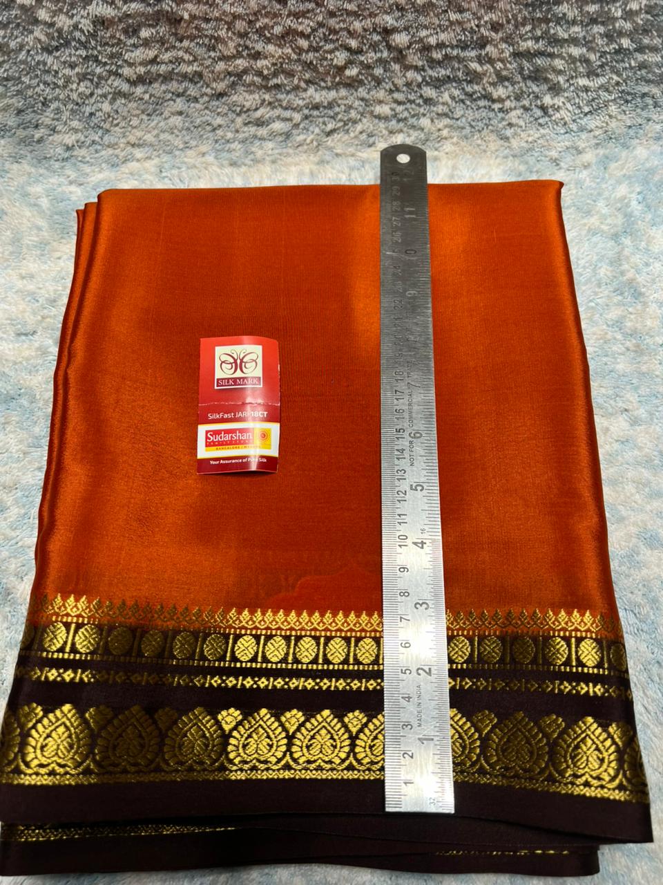 Pure Mysore Silk Saree.