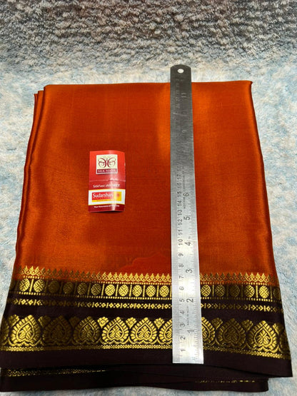 Pure Mysore Silk Saree.