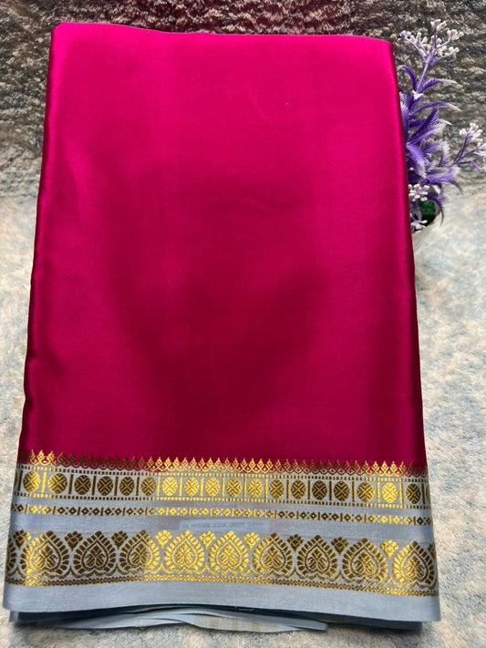 Pure Mysore Silk Saree.