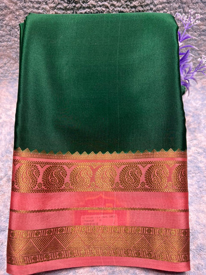 Pure Mysore Silk Saree.