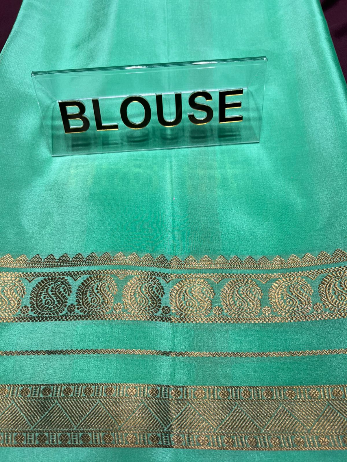 Pure Mysore Silk Saree.