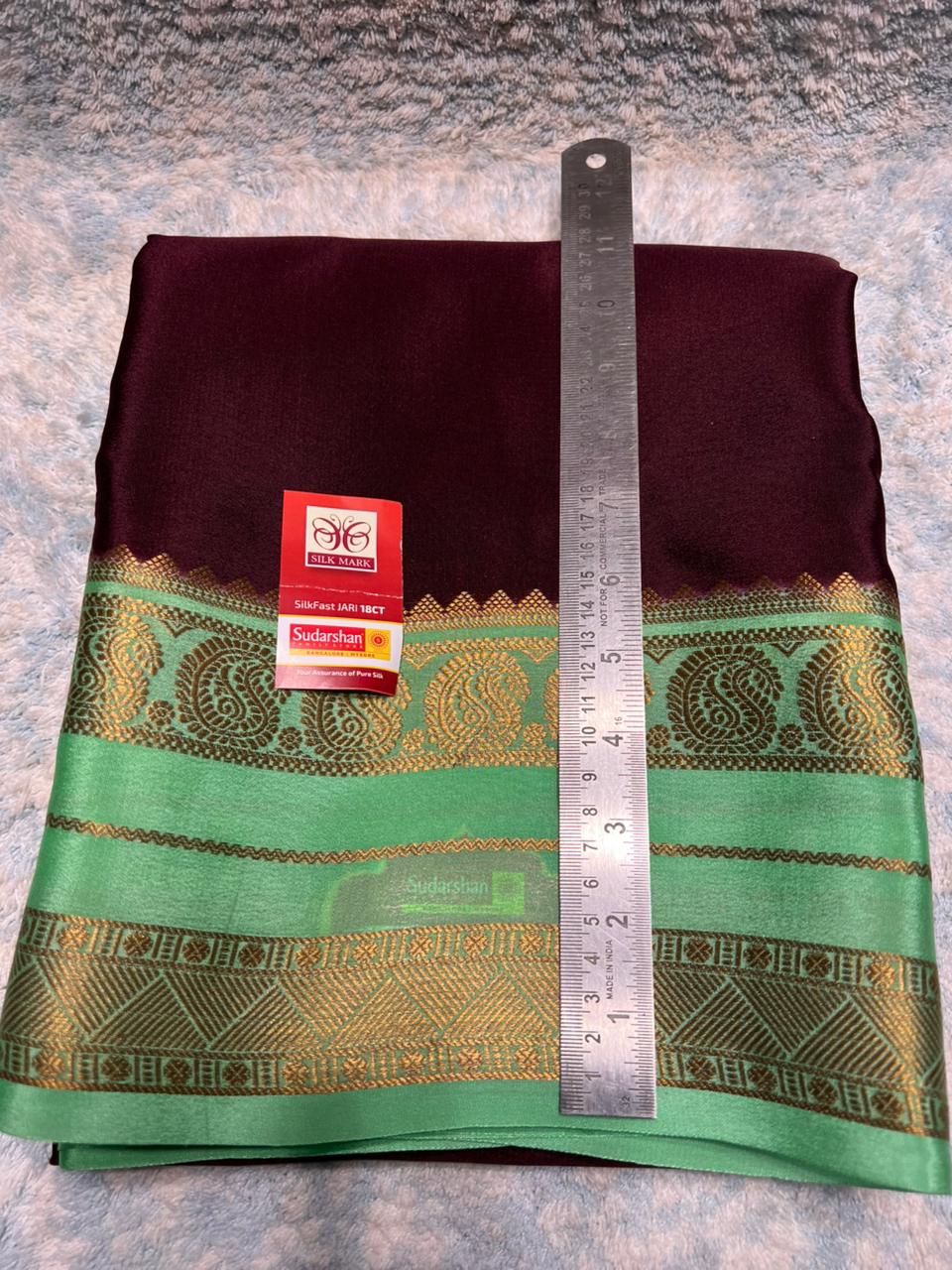 Pure Mysore Silk Saree.