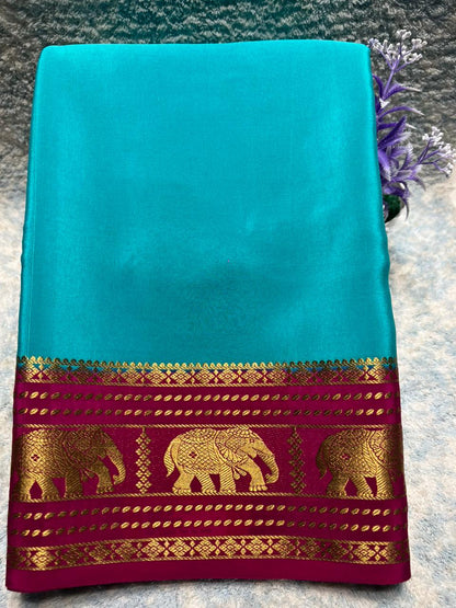 Pure Mysore Silk Saree.