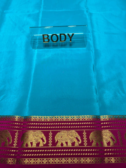 Pure Mysore Silk Saree.