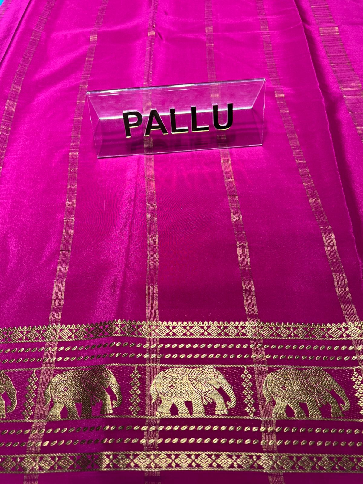 Pure Mysore Silk Saree.