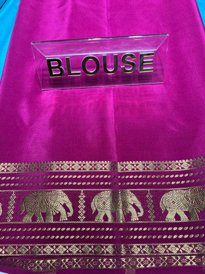 Pure Mysore Silk Saree.