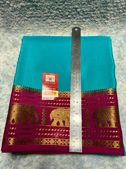 Pure Mysore Silk Saree.