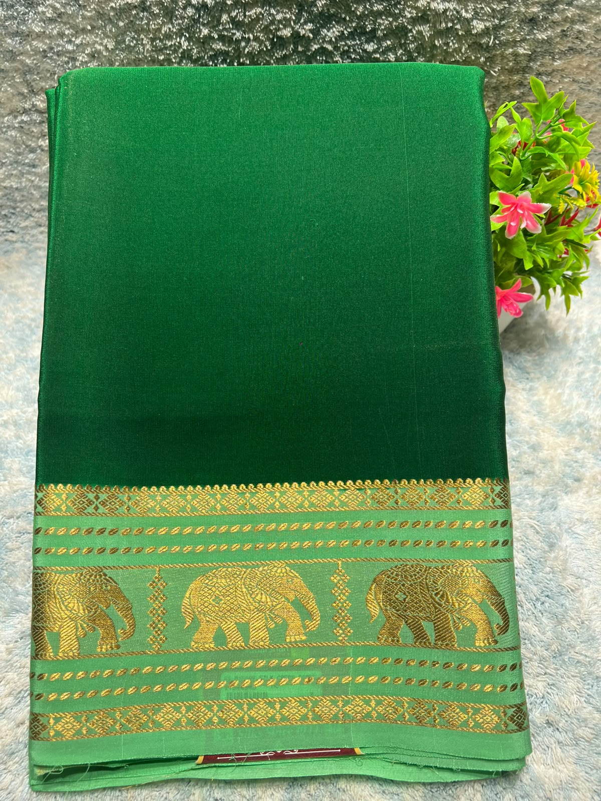 Pure Mysore Silk Saree.