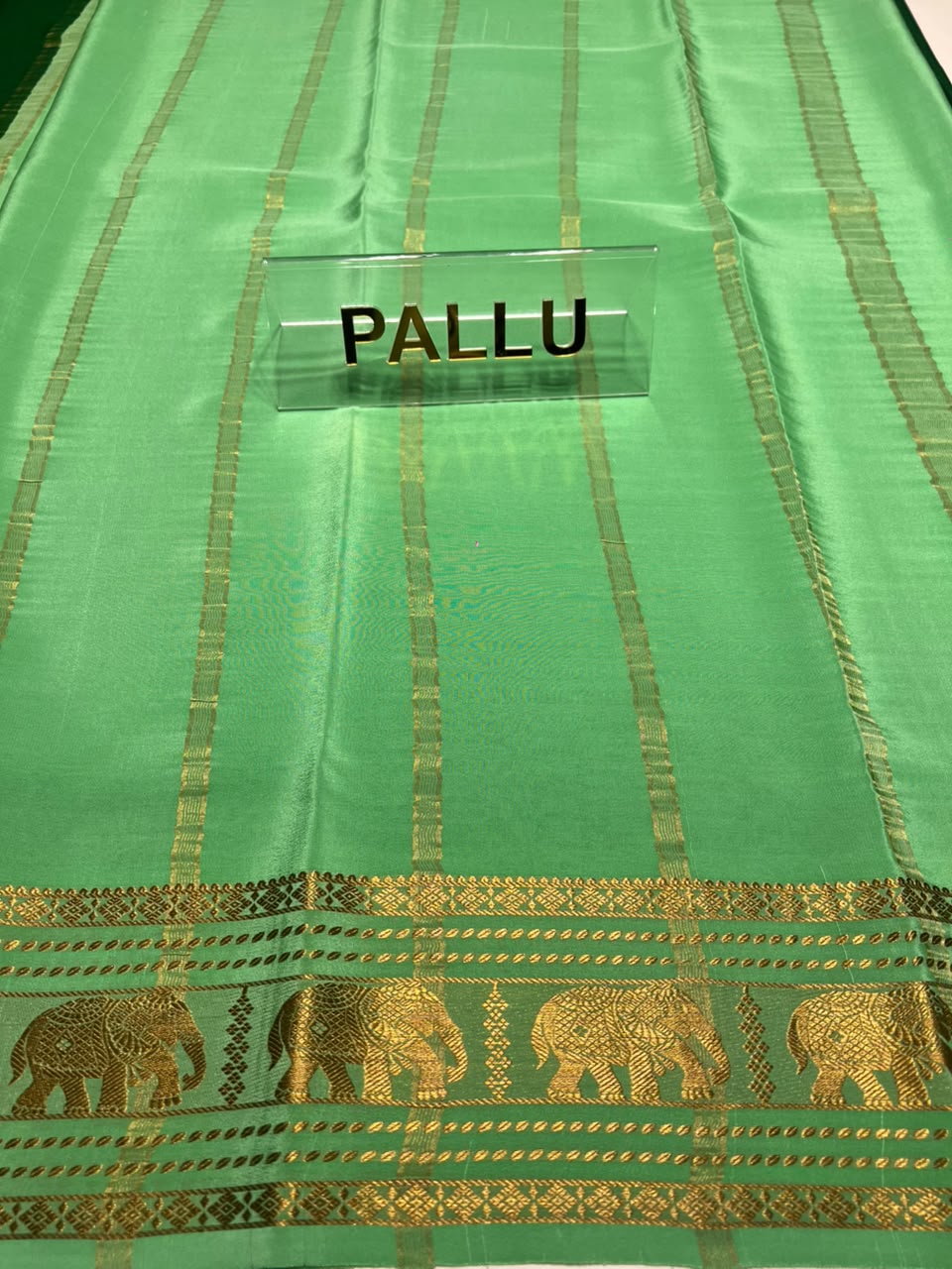 Pure Mysore Silk Saree.