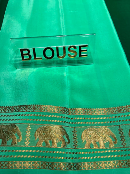 Pure Mysore Silk Saree.
