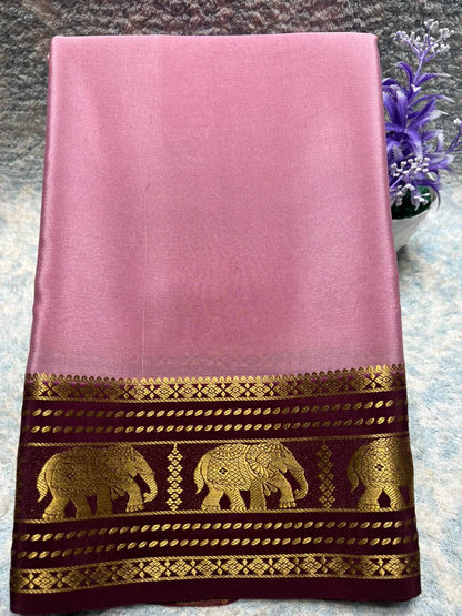 Pure Mysore Silk Saree.