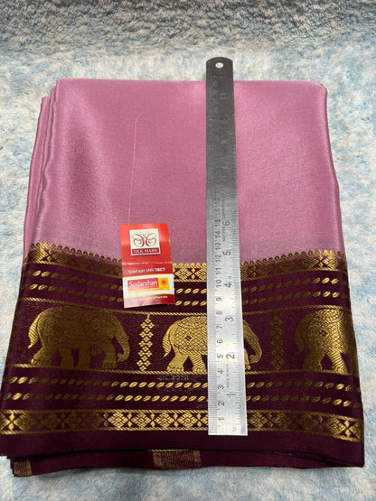 Pure Mysore Silk Saree.