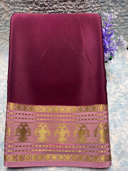 Pure Mysore Silk Saree.