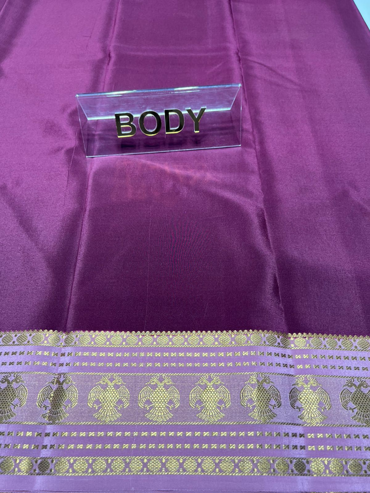 Pure Mysore Silk Saree.