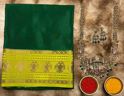 Pure Mysore Silk Saree.