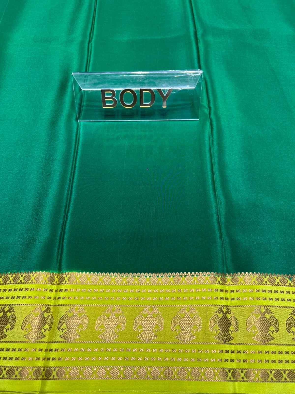 Pure Mysore Silk Saree.