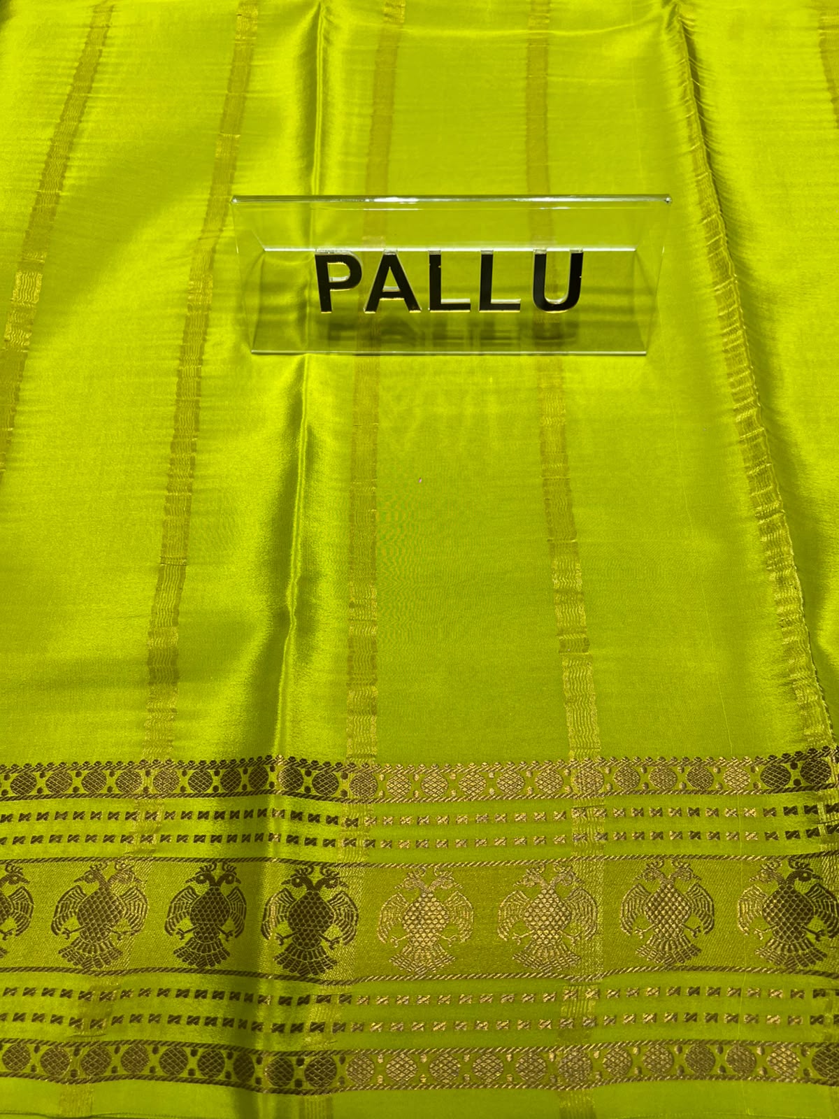 Pure Mysore Silk Saree.