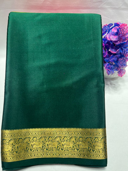 Pure Mysore Silk Saree.