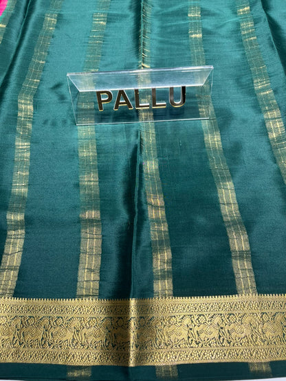 Pure Mysore Silk Saree.
