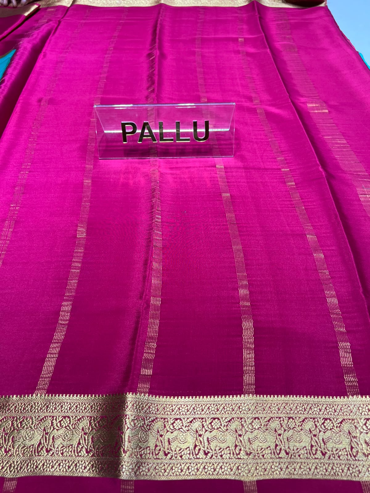 Pure Mysore Silk Saree.