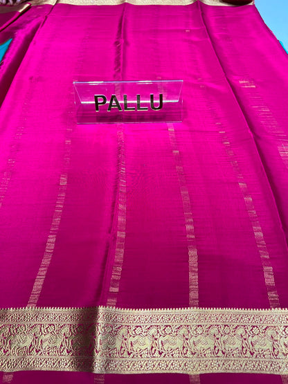 Pure Mysore Silk Saree.