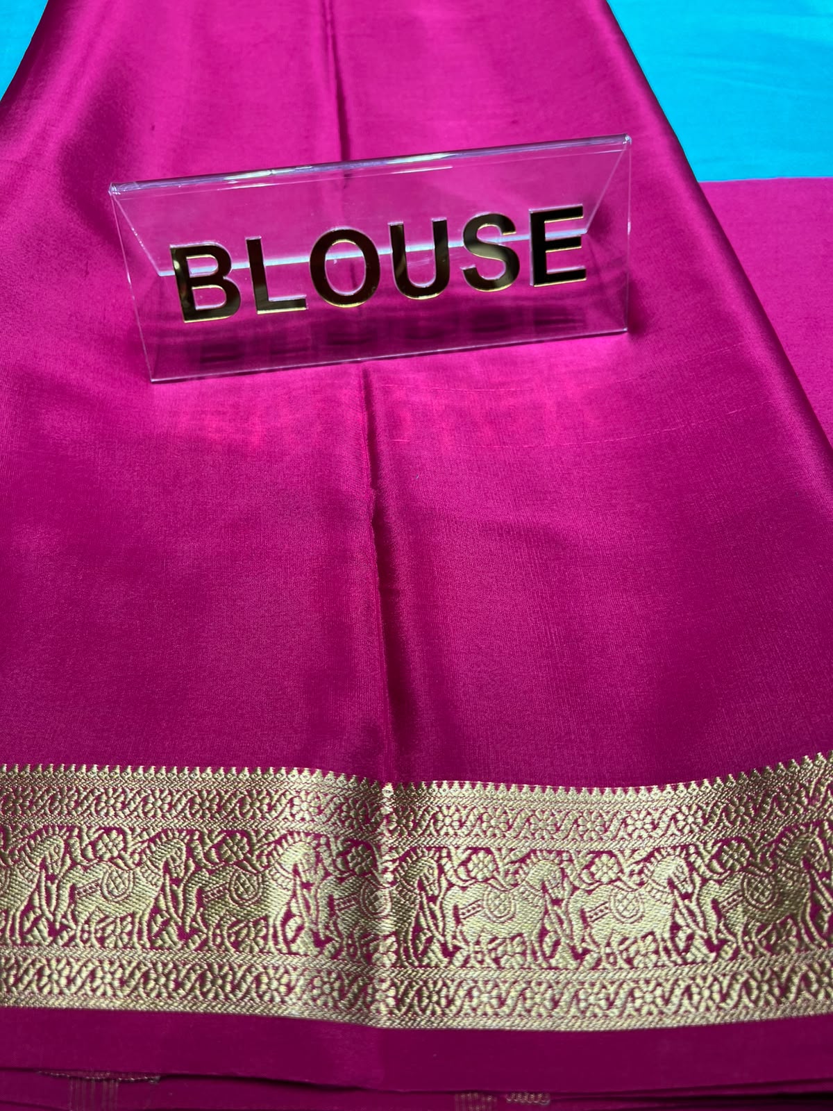 Pure Mysore Silk Saree.