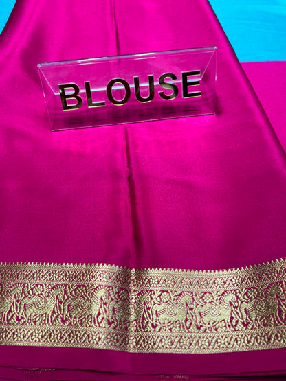 Pure Mysore Silk Saree.