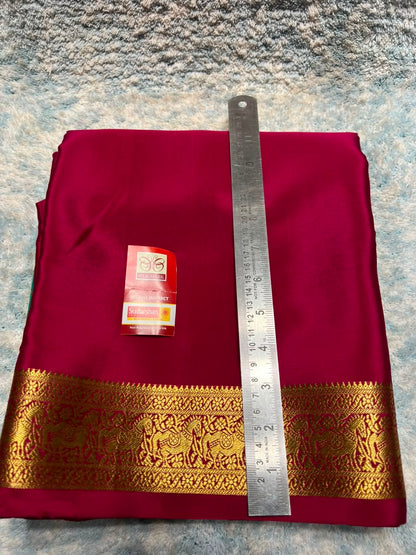 Pure Mysore Silk Saree.