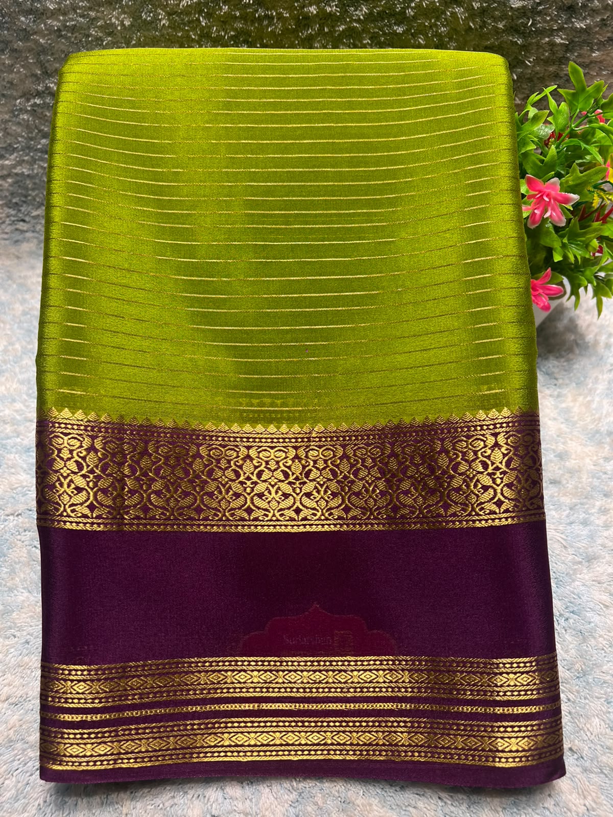 Pure Mysore Silk Saree.
