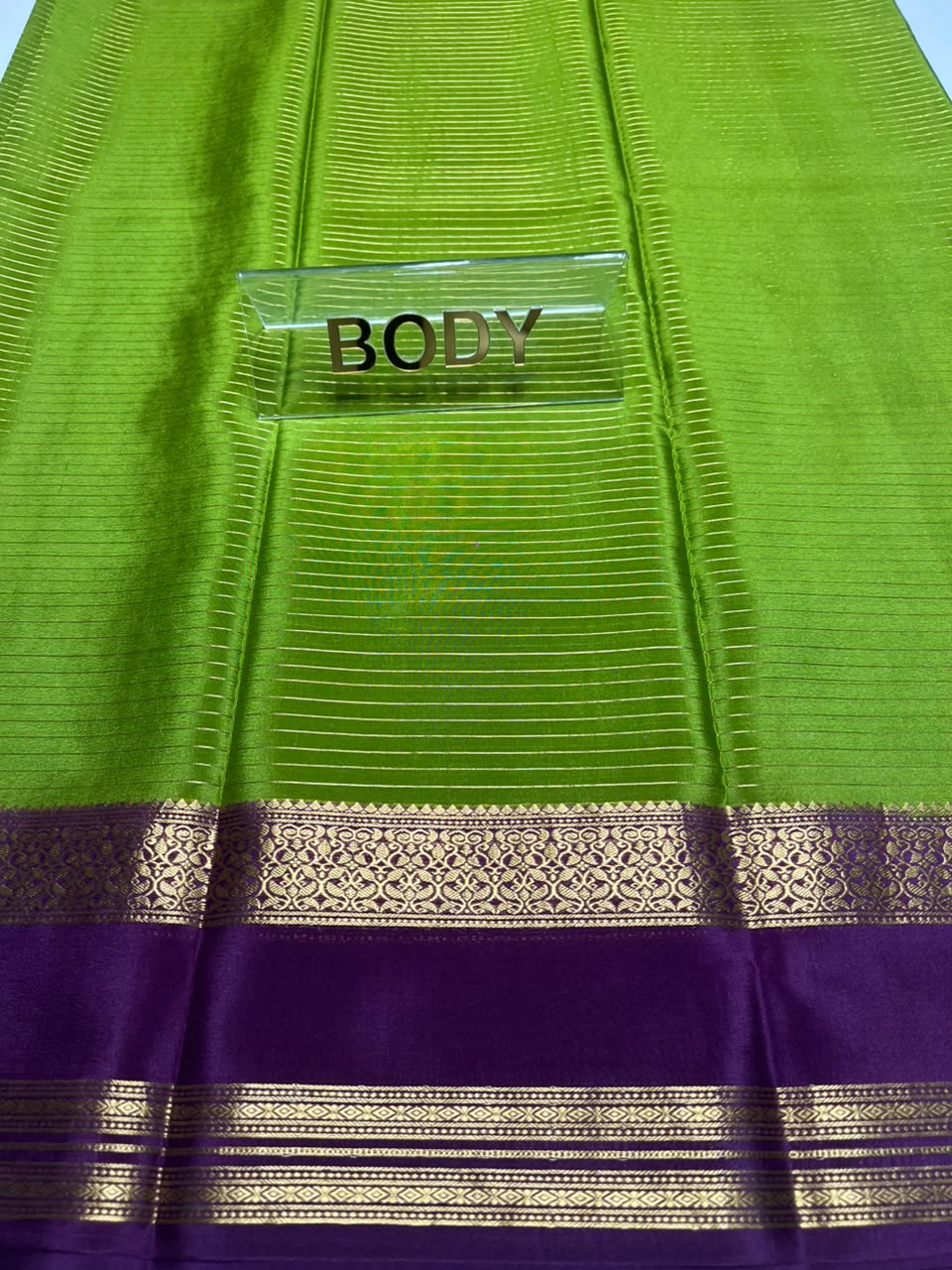 Pure Mysore Silk Saree.