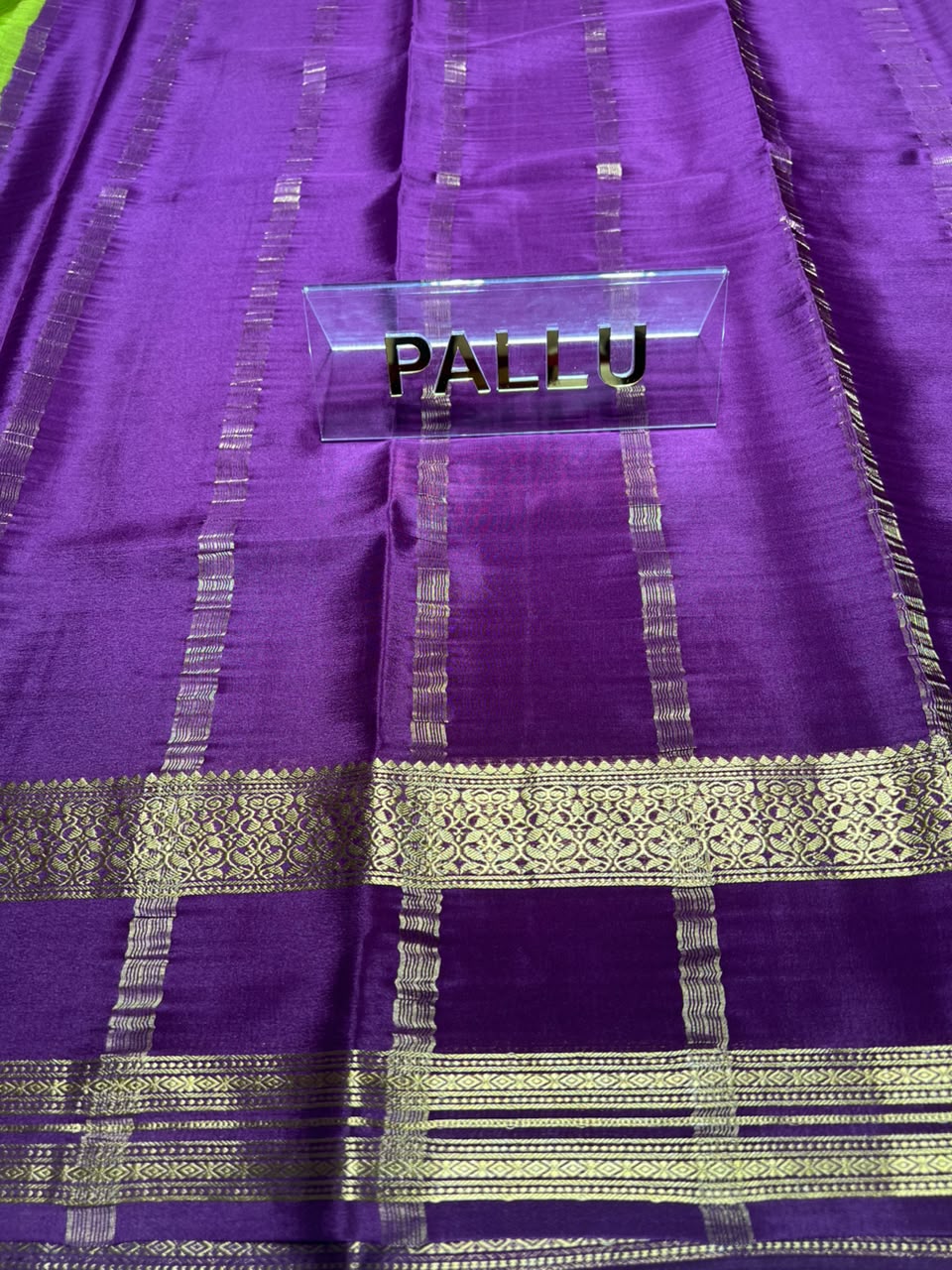 Pure Mysore Silk Saree.
