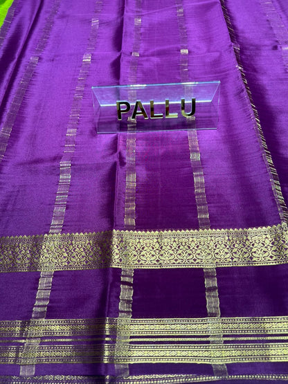 Pure Mysore Silk Saree.