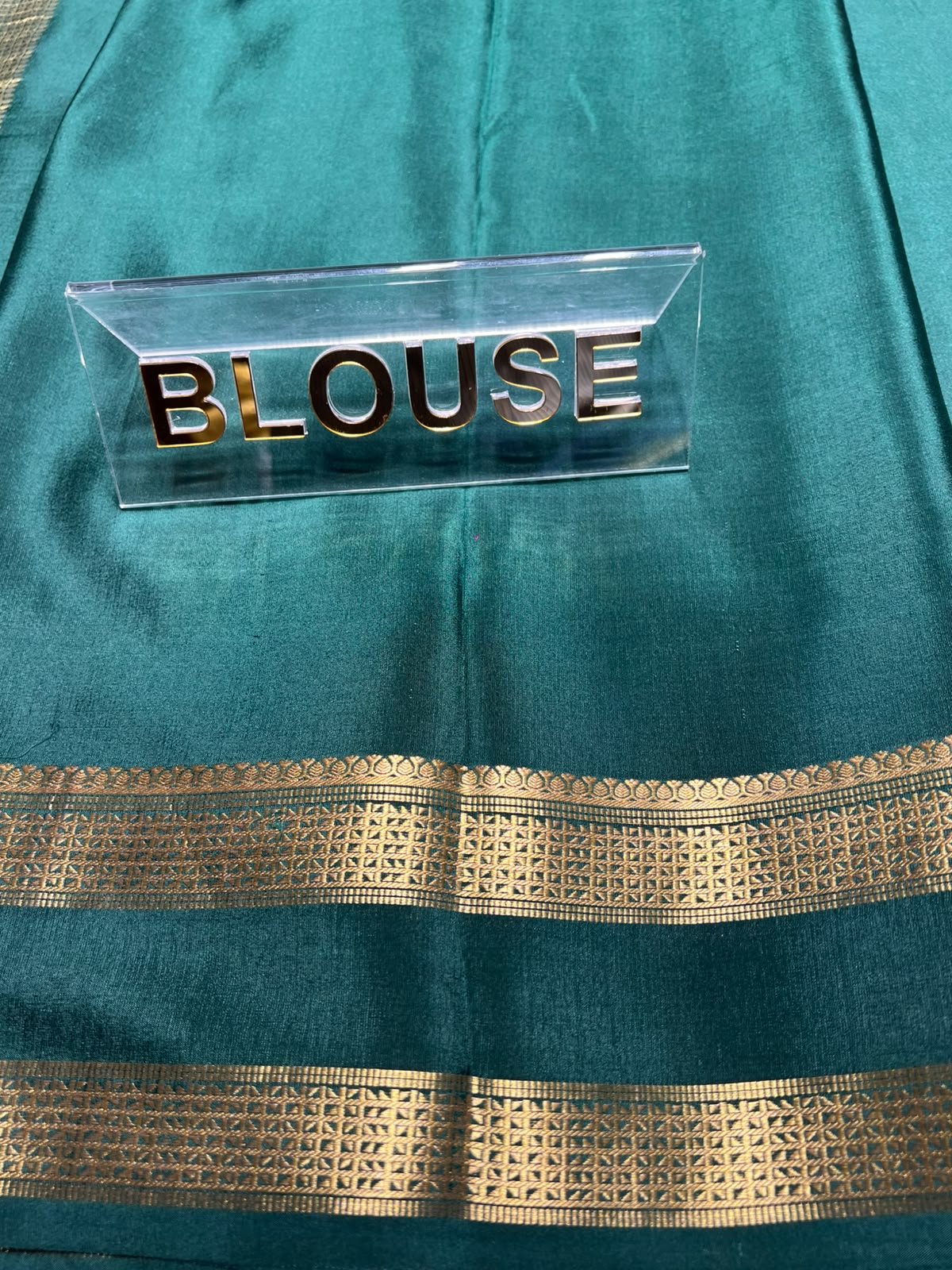 Pure Mysore Silk Saree.