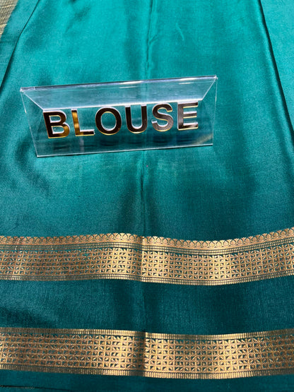 Pure Mysore Silk Saree.