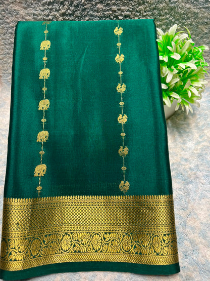 Pure Mysore Silk Saree.