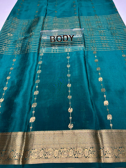 Pure Mysore Silk Saree.