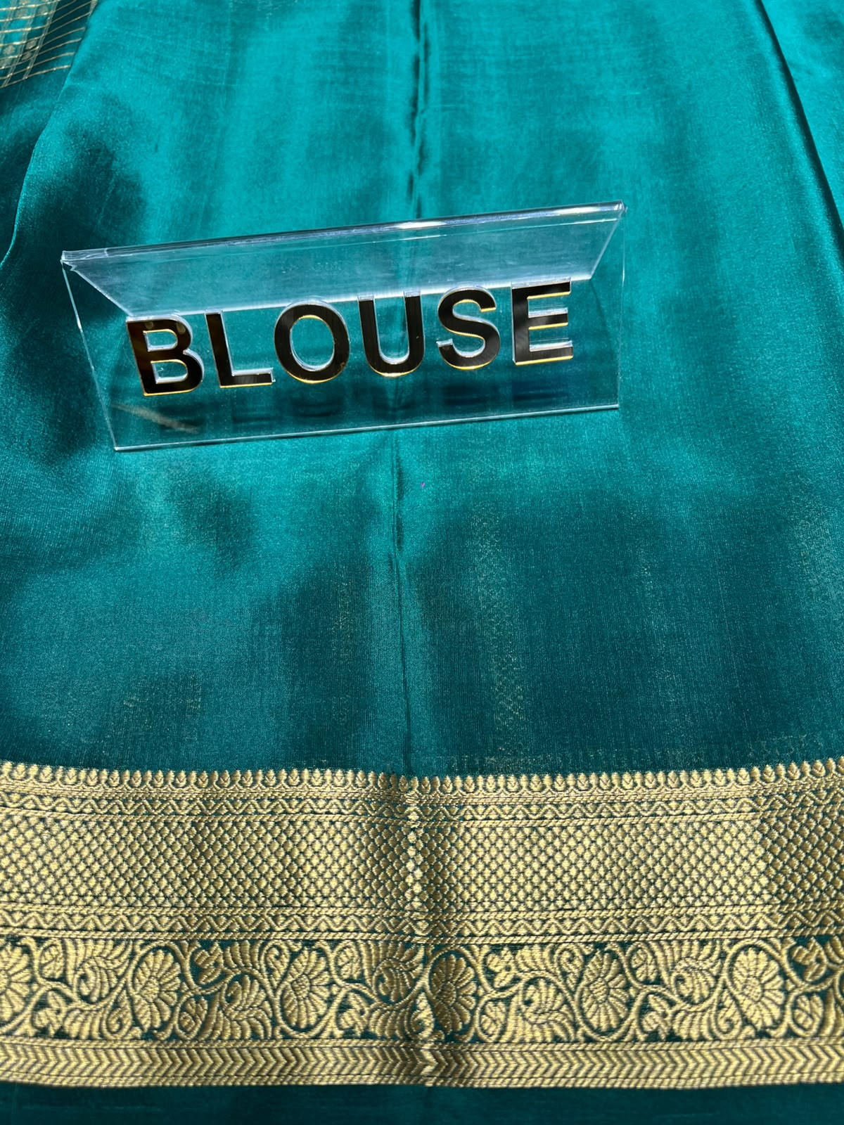 Pure Mysore Silk Saree.