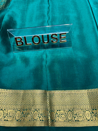Pure Mysore Silk Saree.