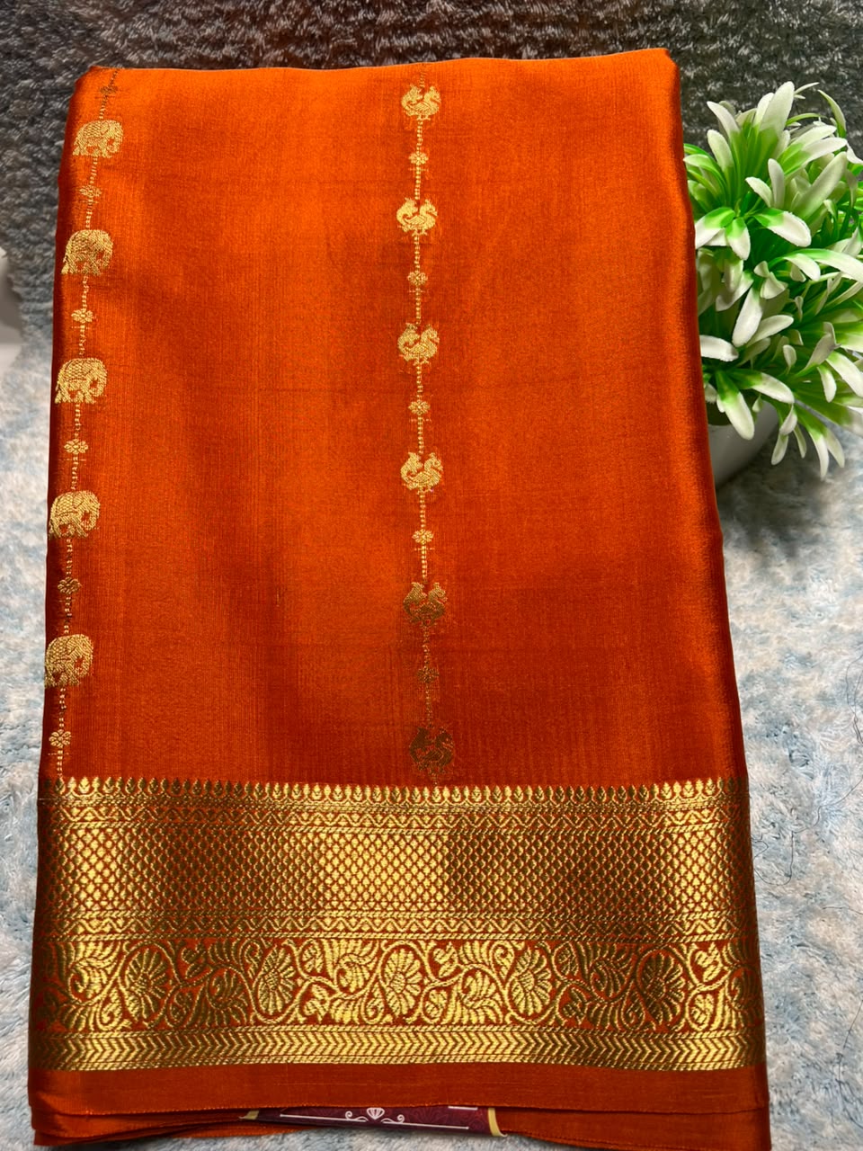 Pure Mysore Silk Saree.