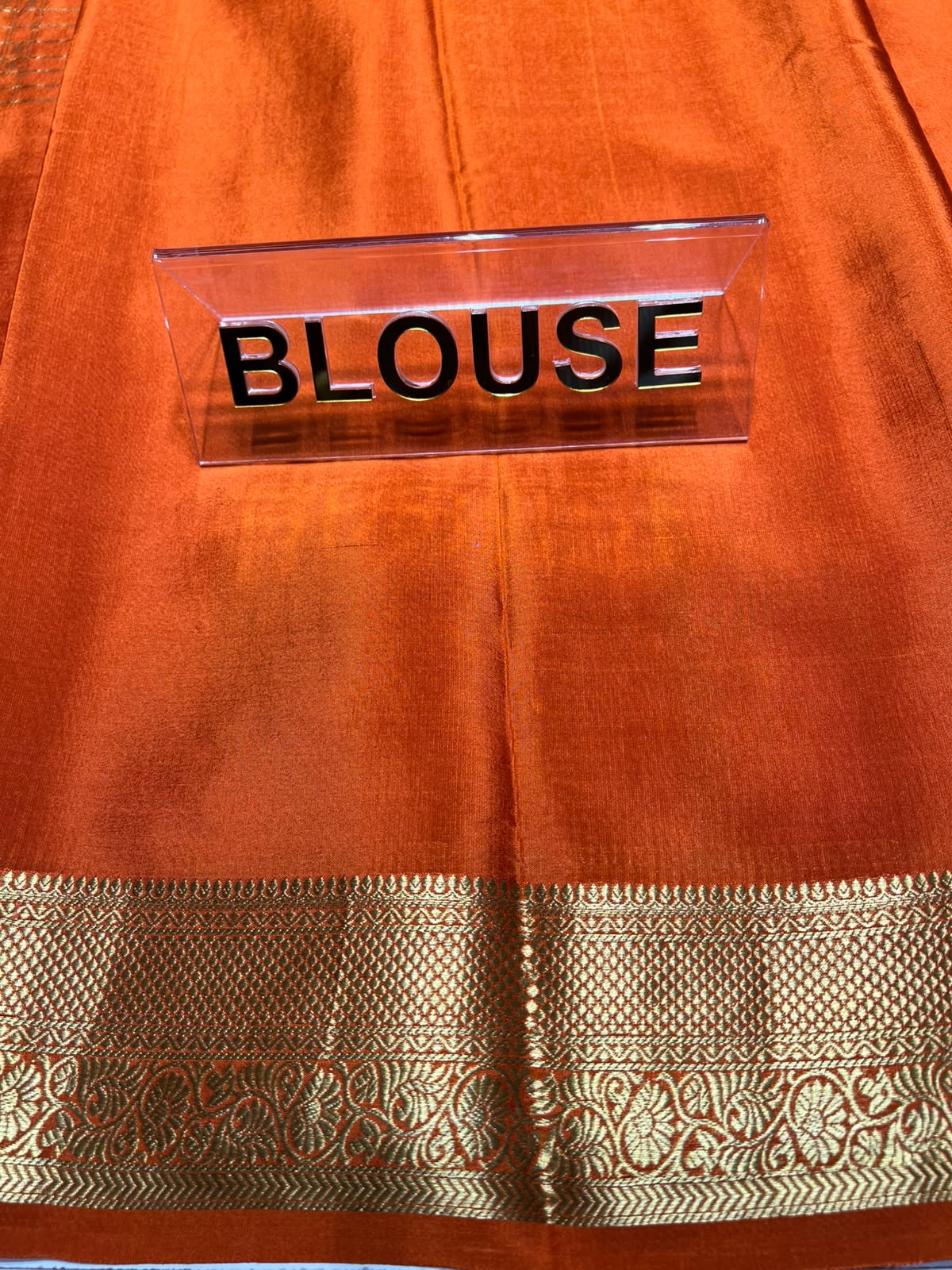 Pure Mysore Silk Saree.