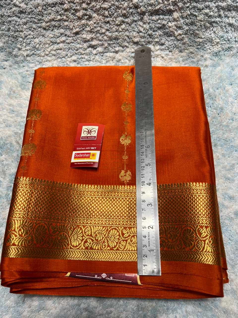 Pure Mysore Silk Saree.