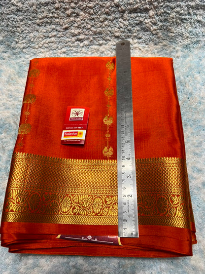 Pure Mysore Silk Saree.
