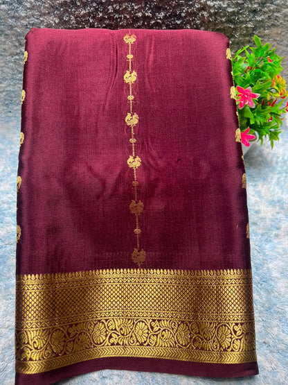 Pure Mysore Silk Saree.