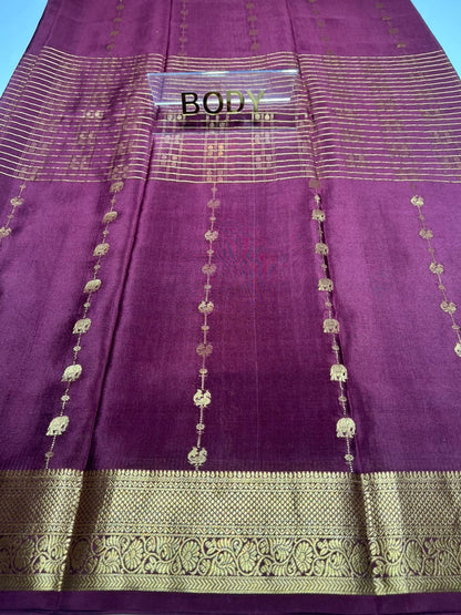 Pure Mysore Silk Saree.